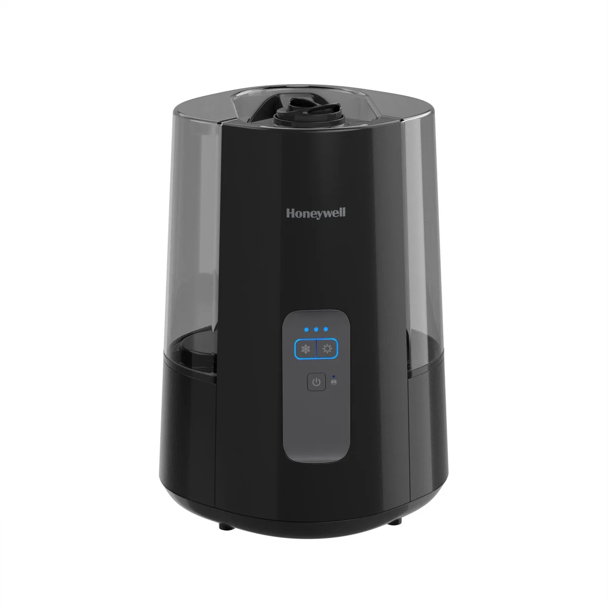 Honeywell Dual Comfort Cool Warm Mist Humidifier for Large Rooms 600 sq.ft, HWC775B, Black 7914
