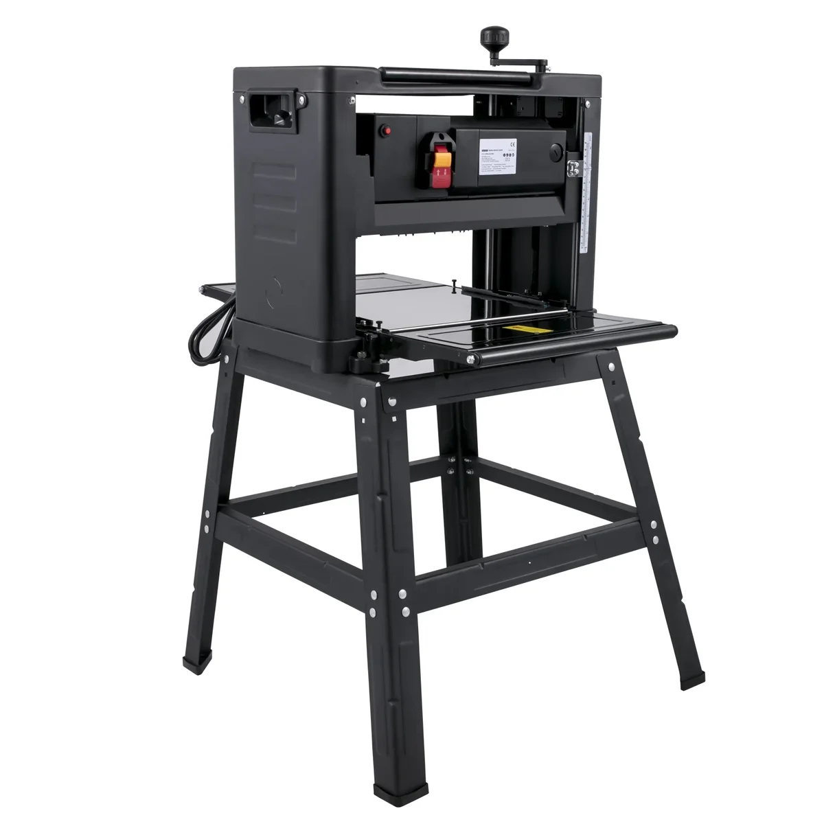 VEVOR brand 12.5" Thickness with detachable stand, Foldable Wood Planer 1500W Thickness Woodworking 315"/min Feed Rate Double Cutter Benchtop Thic 1371