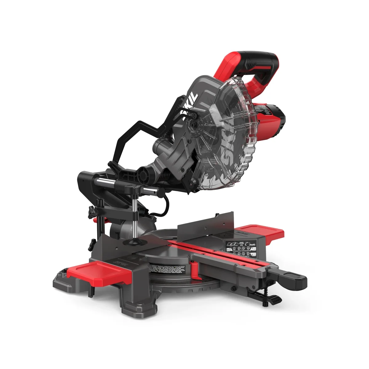 SKIL Open Box SKIL MS6316-00 10 Amp 7-1/4" Single Bevel Miter Saw with Compact Rail System & LED Shadow Line 9063