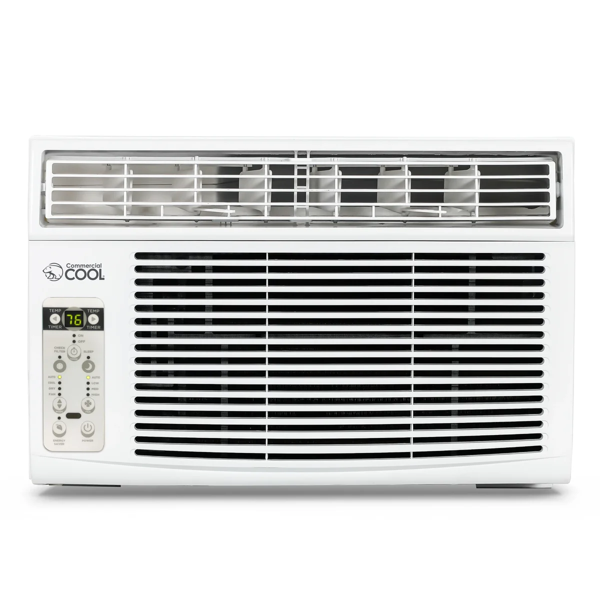 Commercial Cool 10,000 BTU Window Air Conditioner, White, with Remote Control 3485