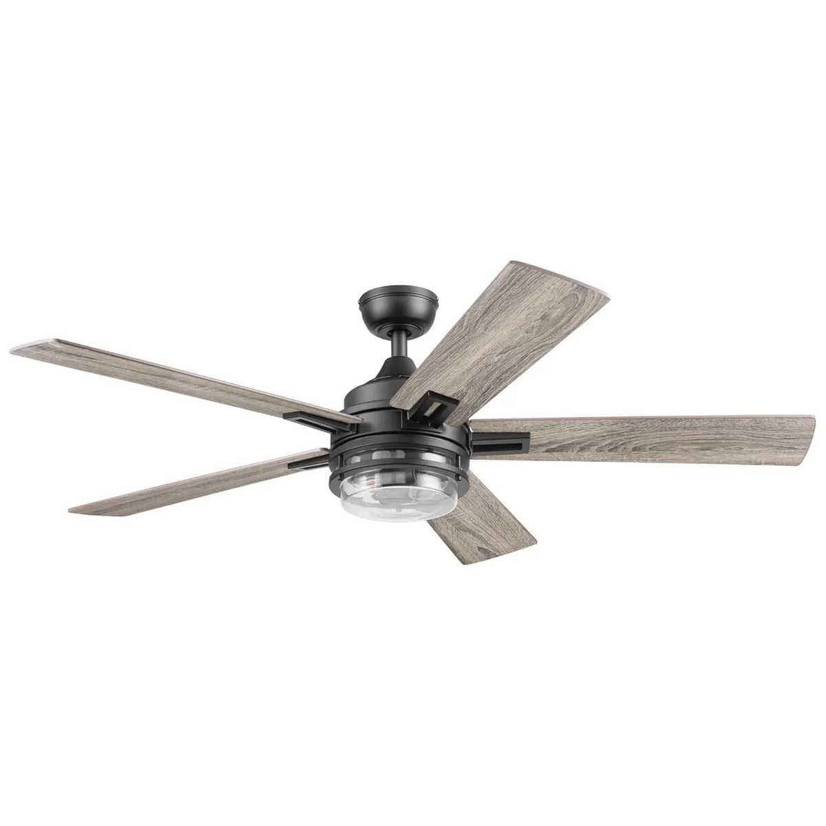 Honeywell Myers Park 52" Ceiling Fan w/ Remote, & Reversible Blades, Matte Black 4886