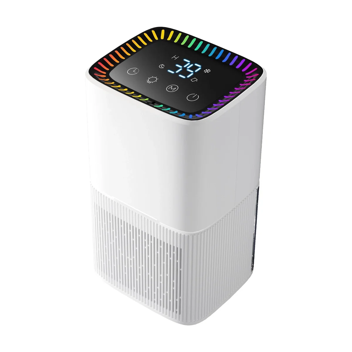 VBOOX TRABE Dehumidifier, (500 Sq.Ft) Dehumidifier for Basement, 50 OZ Water Tank Dehumidifiers for Home, Dehumidifier with Timer, Humidity Display and Silen 1535