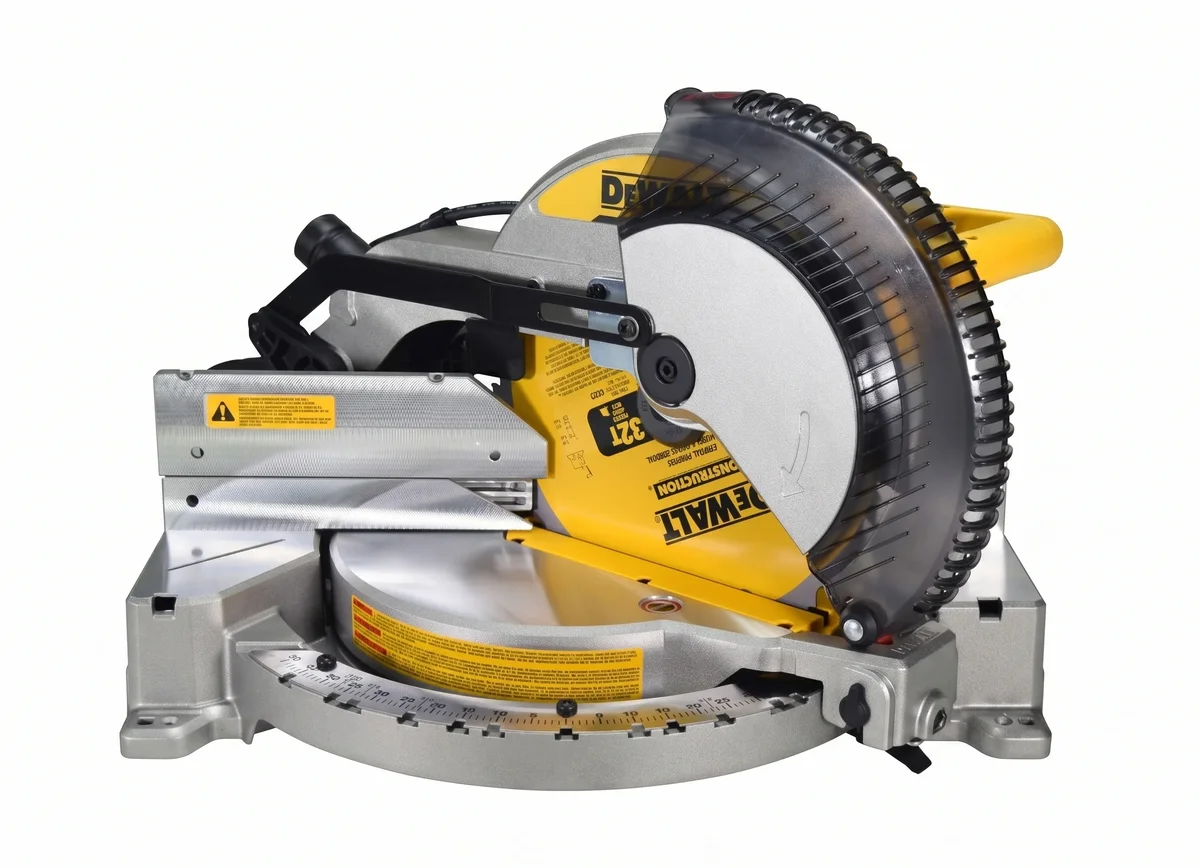 DeWalt DWS715 15-Amp 12" Electric Single-Bevel Compound Miter Saw 9637