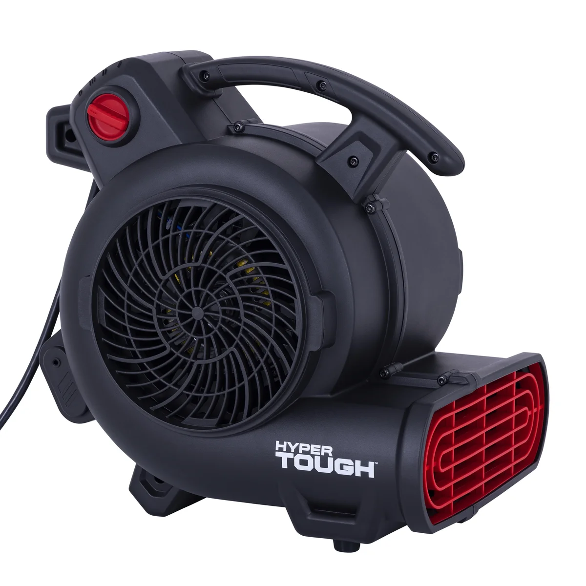 Hyper Tough 1/3 HP 1200 CFM Air Mover Blower Fan for Home Use, Workshop, and Industrial Use - 3 Speeds, 3 Adjustable Angles, and a Daisy Chain 7216