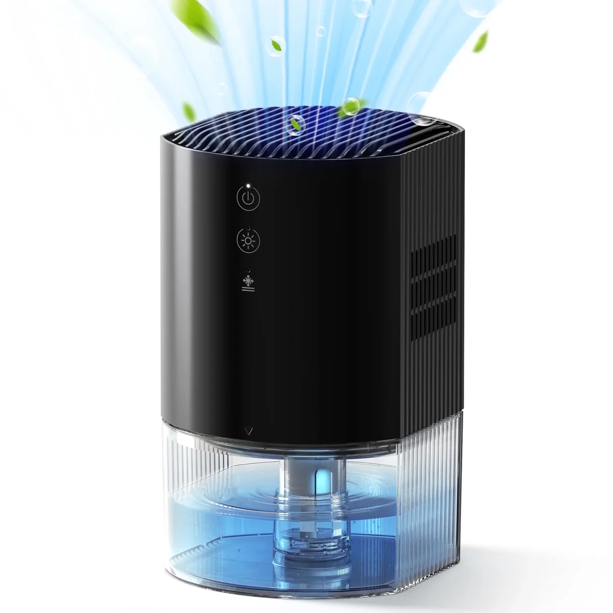 KLOUDIC 33Oz Dehumidifier Small Dehumidifiers for Room 280sq.ft with Auto-off, 7 Colors LED Light 6073