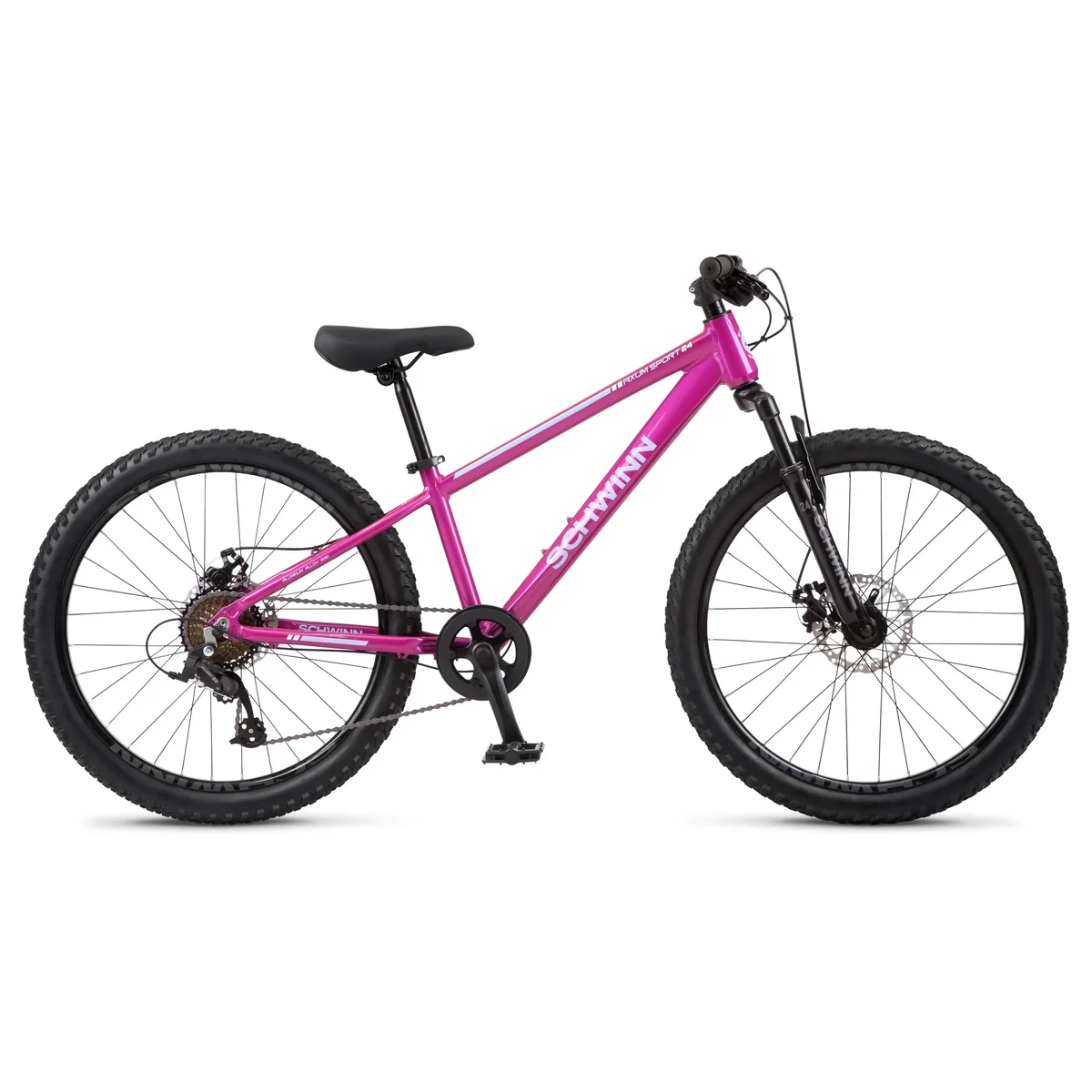 Schwinn Axum Sport Youth Unisex 24-in. Mountain Bike, Pink 9250