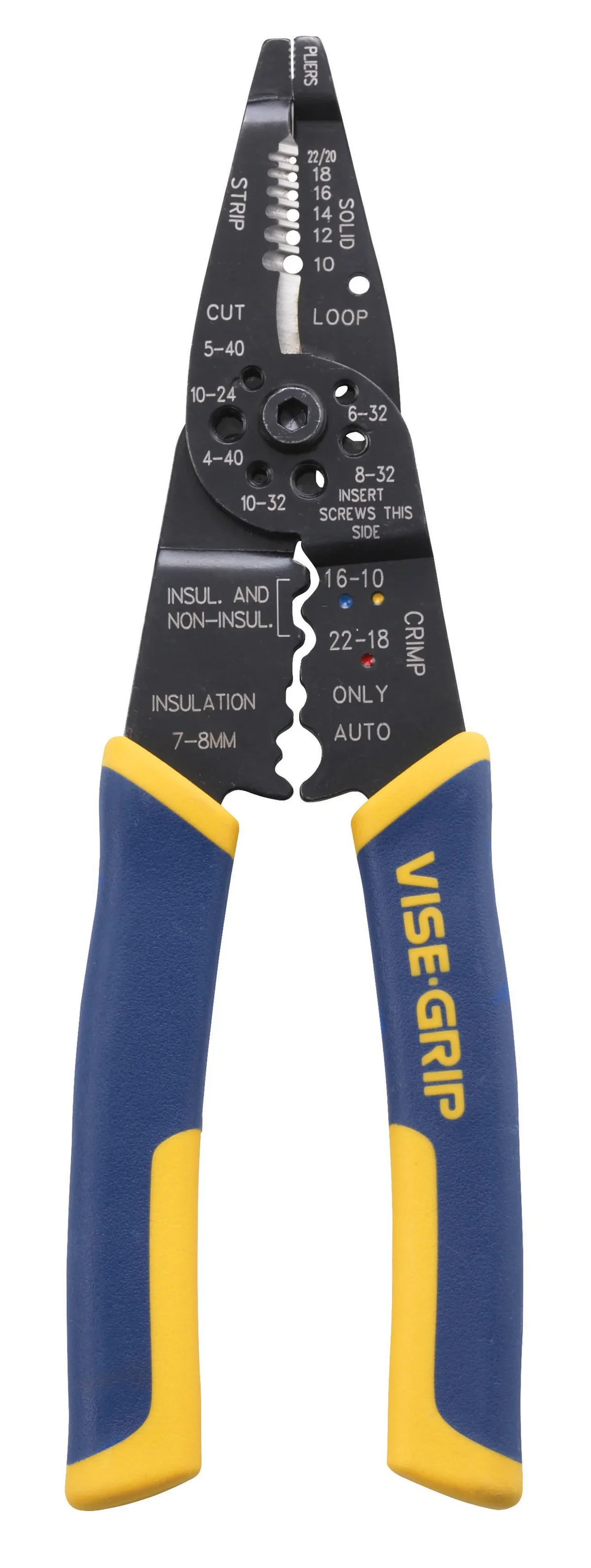 IRWIN Vise Grip 8.5 in. Wire Stripper and Cutter 6452