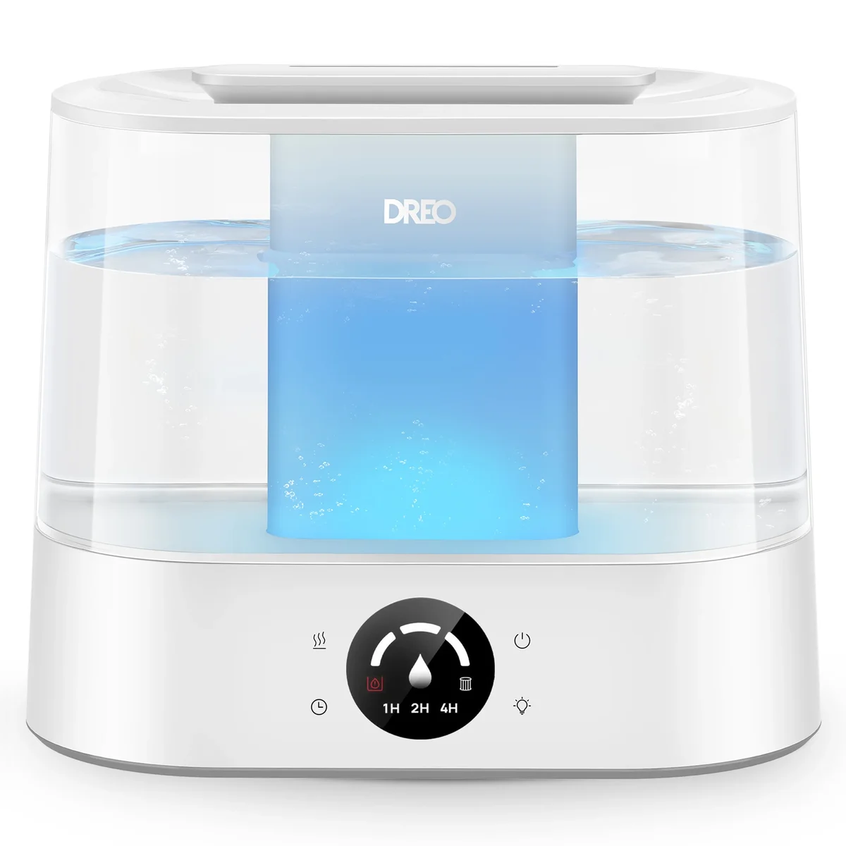 DREO 4L Cool Mist Humidifier for Large Room, 36H Long Runtime Top-Fill Humidifiers, Essential Oil Aroma Pad Tray, 28dB Quiet Ultrasonic Humidifie 4263