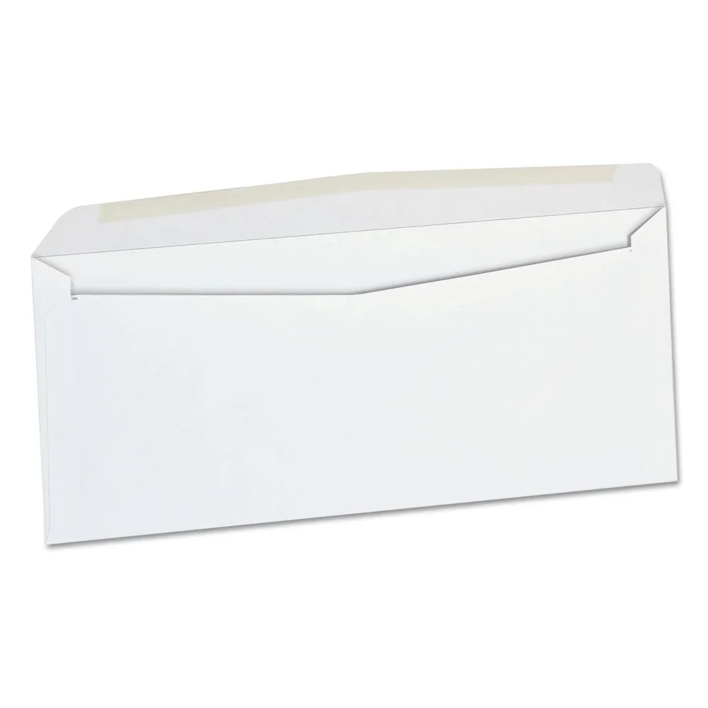 Universal UNV36320 4.13 in. x 9.5 in. #10 Commercial Flap Gummed Business Envelope - White (500/Box) 3943