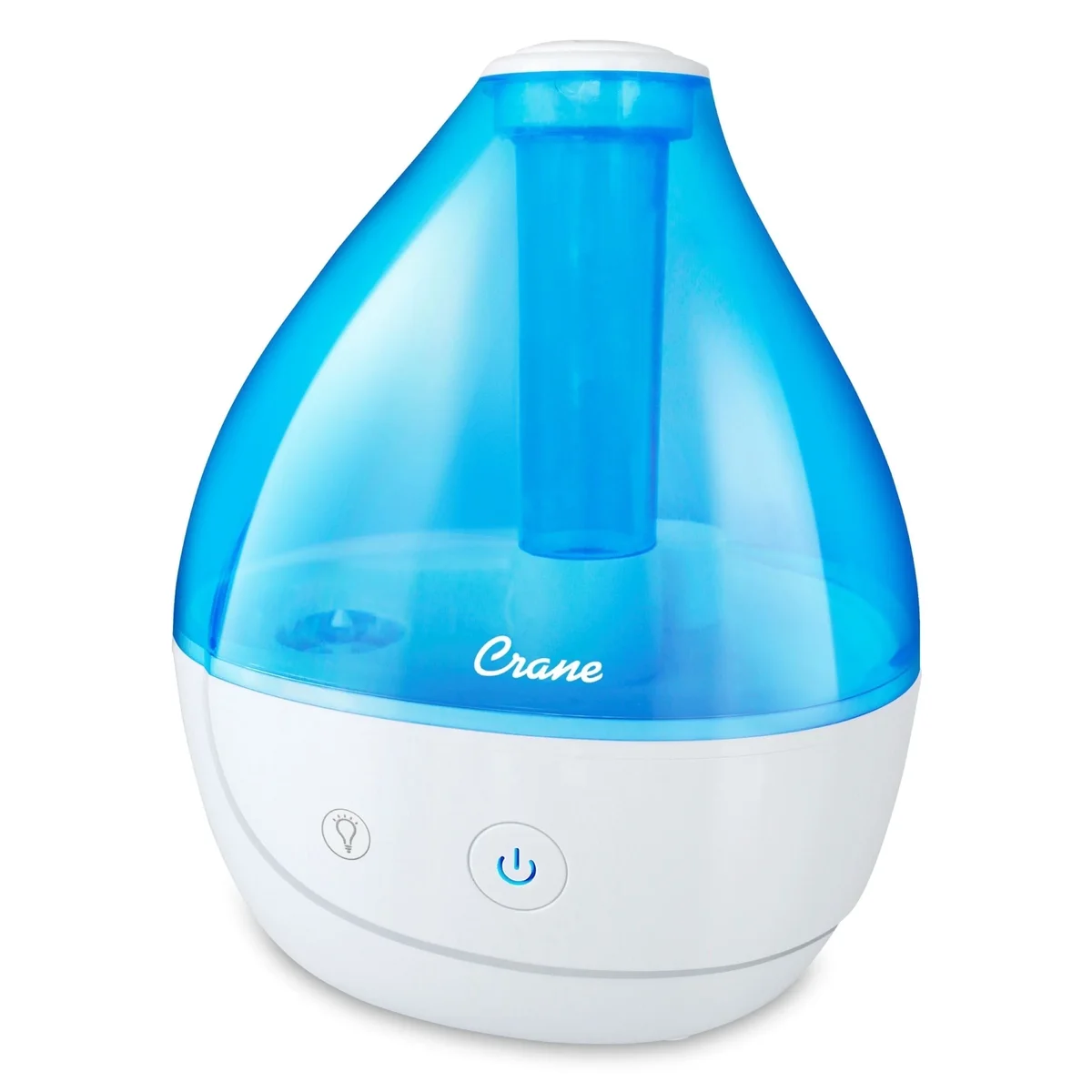 Crane - USA Crane USA Personal Ultrasonic Cool Mist Humidifier, 0.4 Gallon Tank, Color-Changing Light, Small Room Humidifier for Bedroom and Baby, Whisper Qu 5226