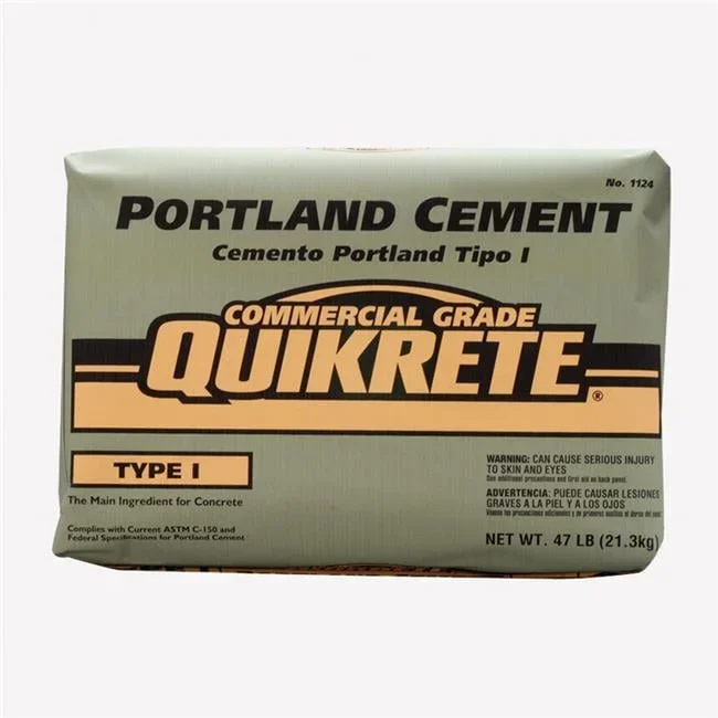 Everdaily Essentials 1124-47 Portland Cement, Gray, Solid, 47 lb Package, Bag 1298