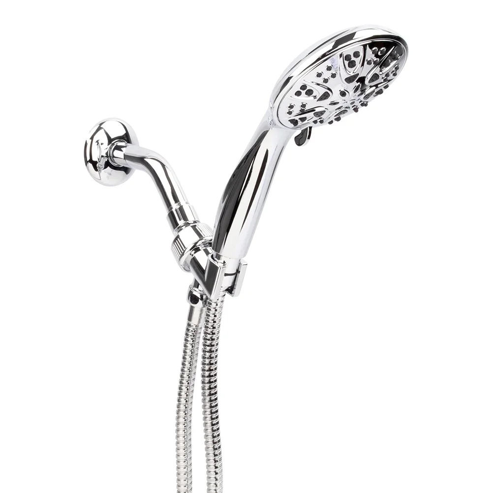 Mainstays 5 Setting Handheld Showerhead 1.8 GPM, Chrome Finish, 4548