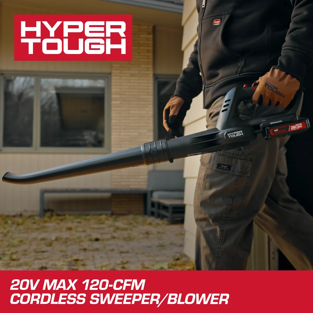 Hyper Tough 20V Trimmer & Blower Combo Kit, HY5601050516009 6128