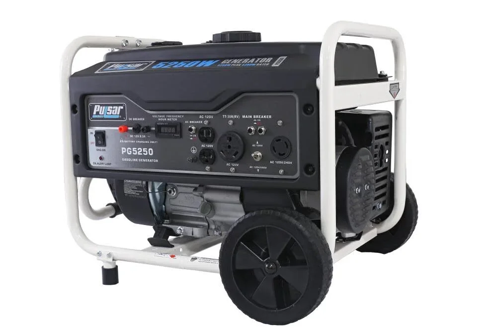 Everdaily Essentials 5,250 Peak Watt Gas-Powered Portable Generator 8877
