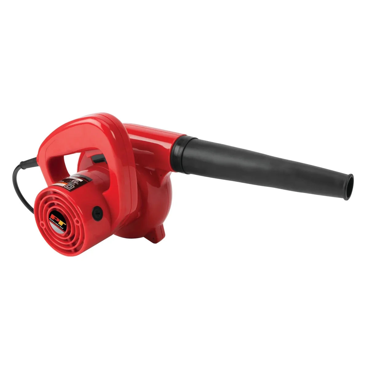 Performance Tool W50063 Single-Speed Compact Leaf Blower Air Blowing Tool for Shops and Garages, 600 Watt, Red 1476
