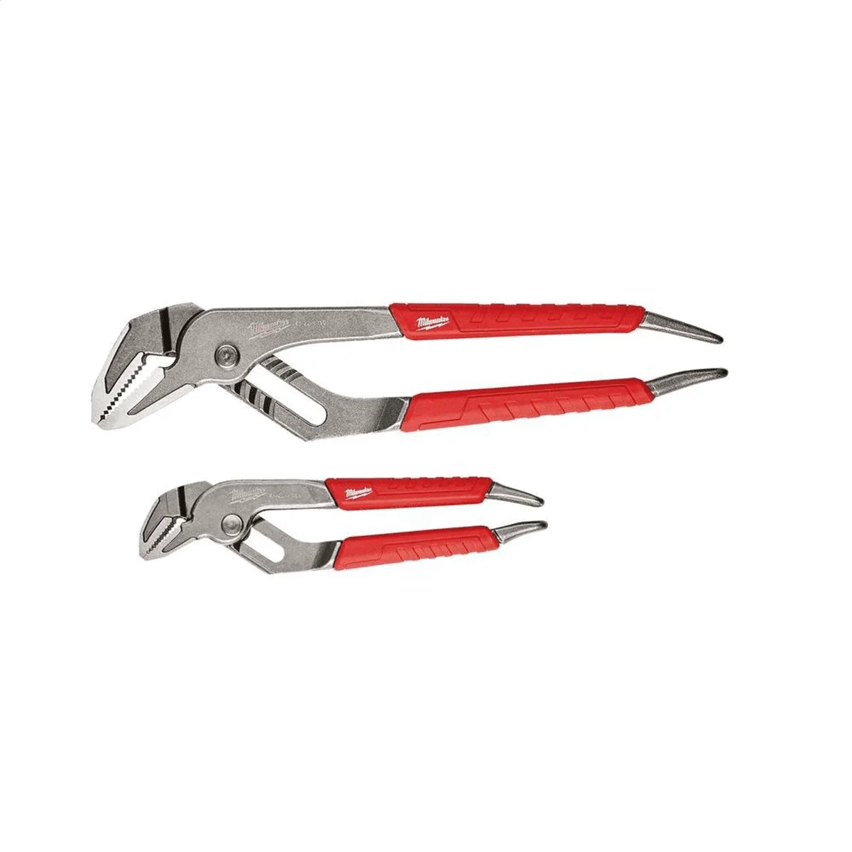 Milwaukee 48-22-6330 6" & 10" Comfort Grip Straight Jaw Pliers Set 2748