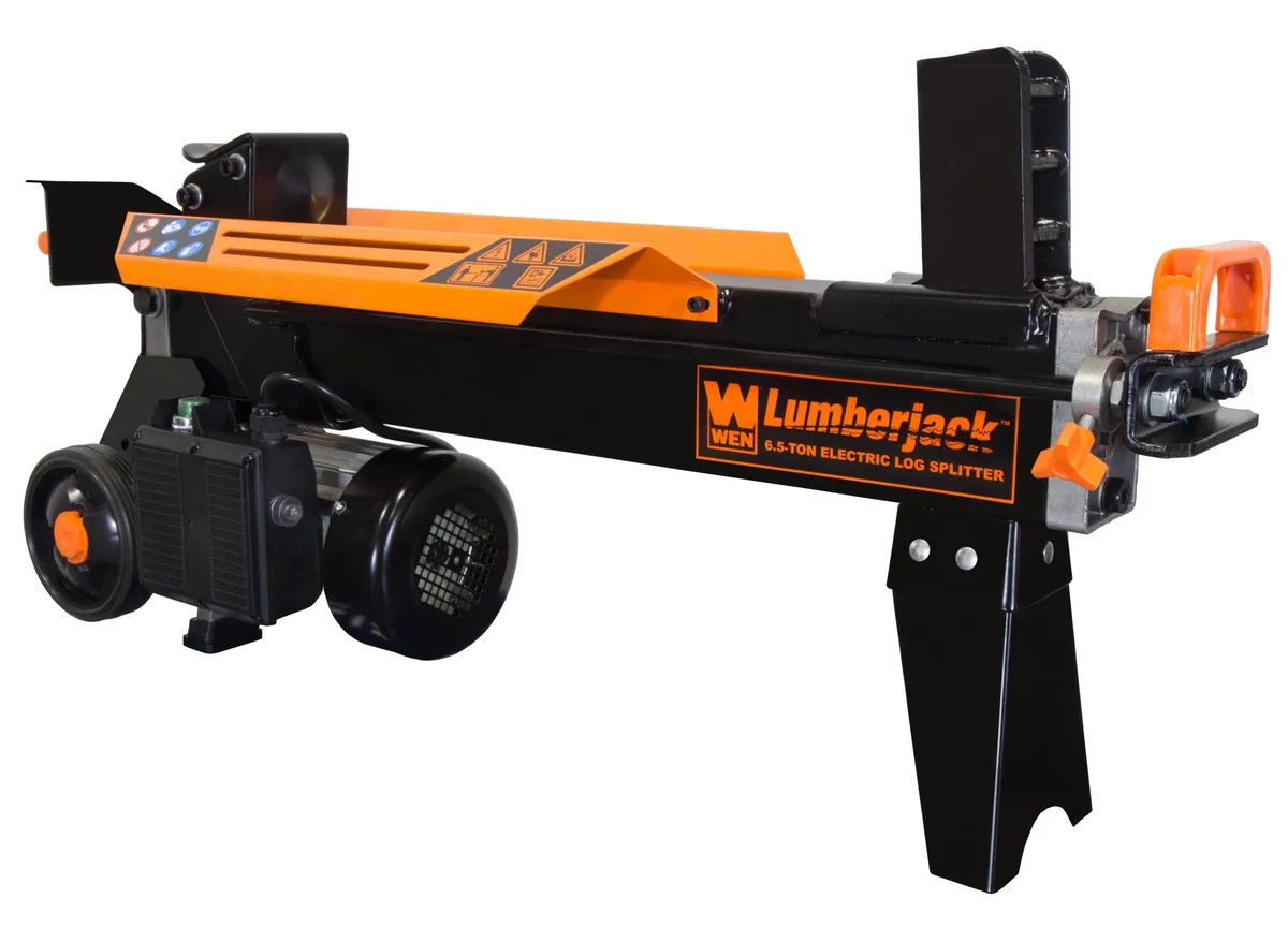 WEN 6.5-Ton Electric Log Splitter with Stand 8941