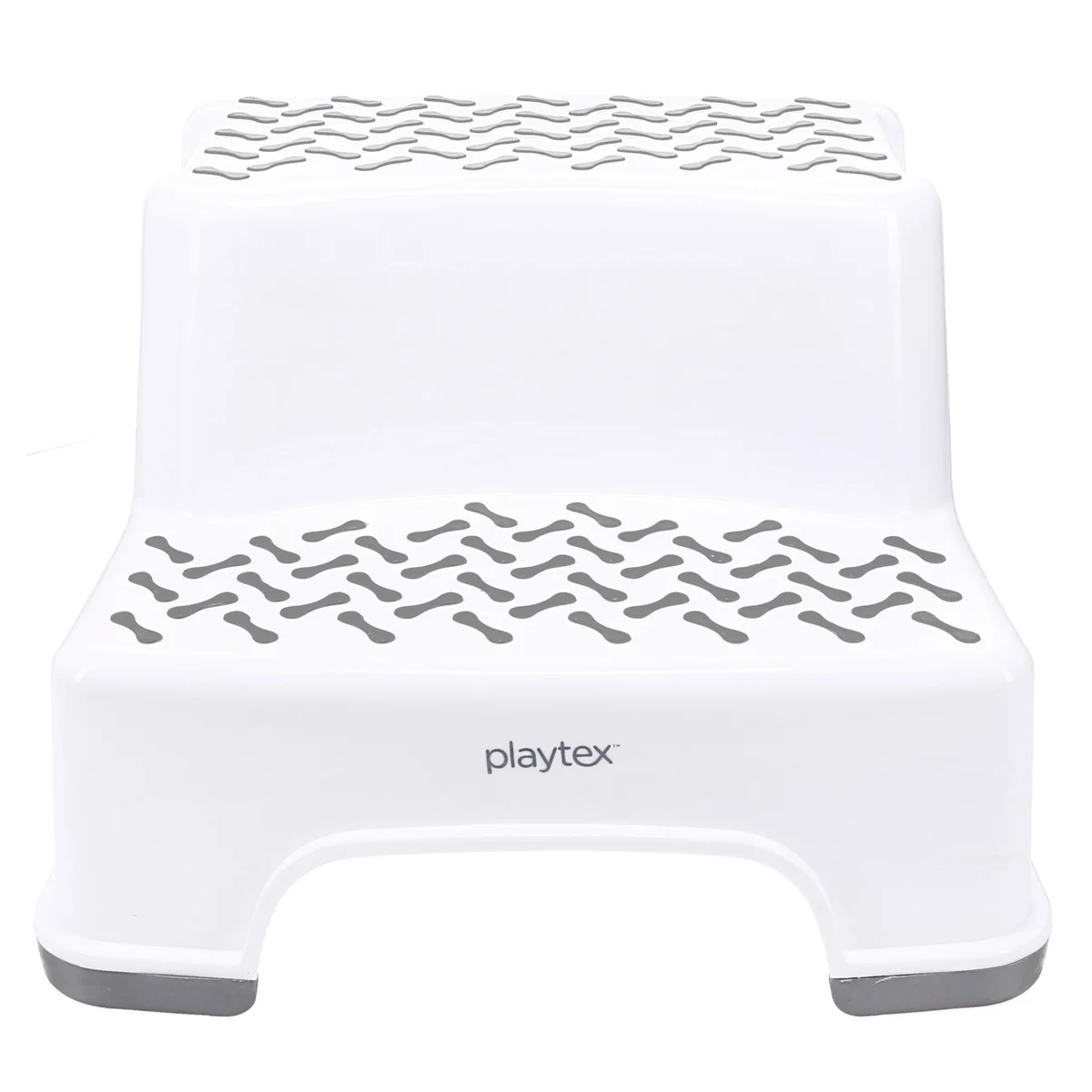 Playtex 2-Tier Step Stool for Kids’ Bathroom and Bedroom, White 0496