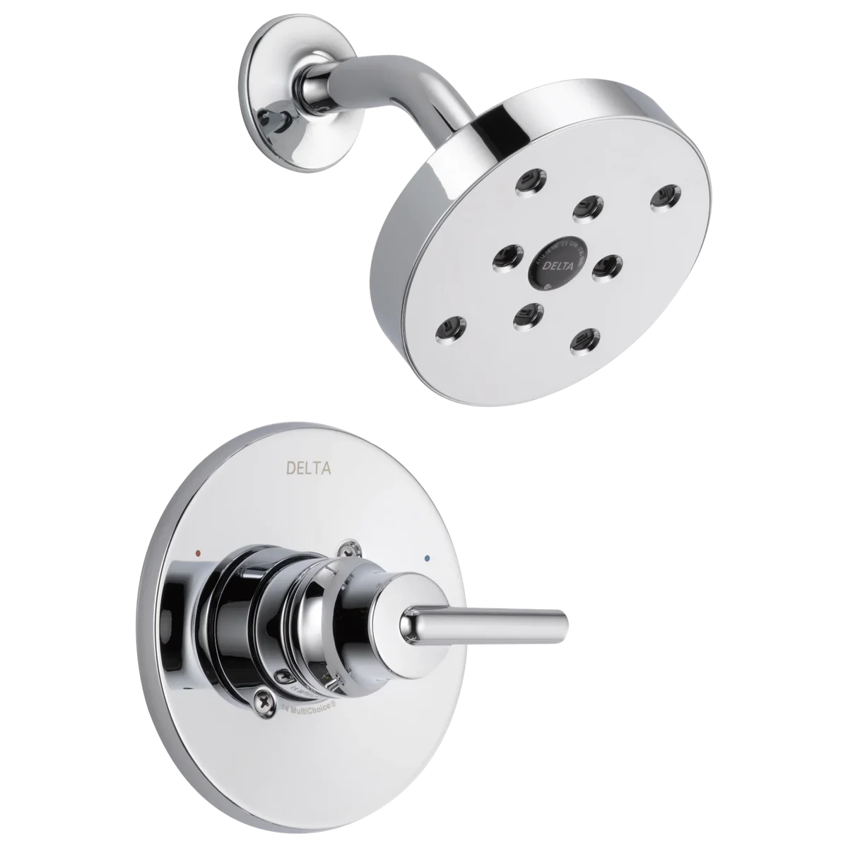 Delta Faucet Delta Monitor 14 Series H2Okinetic Shower Trim in Chrome T14259 9018