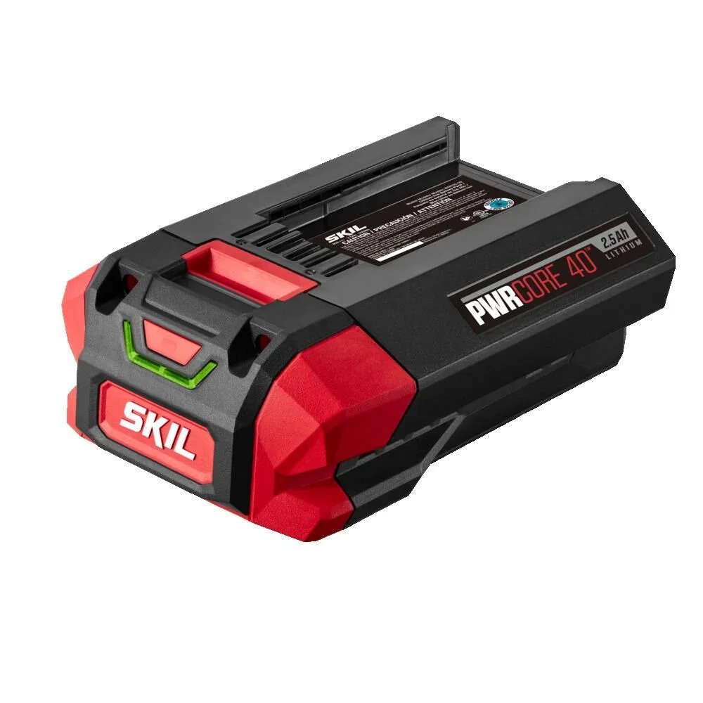 SKIL CB7478C-11 PWR CORE Brushless 40V 14-inch String Trimmer and Leaf Blower Kit, with Battery and Charger 7223