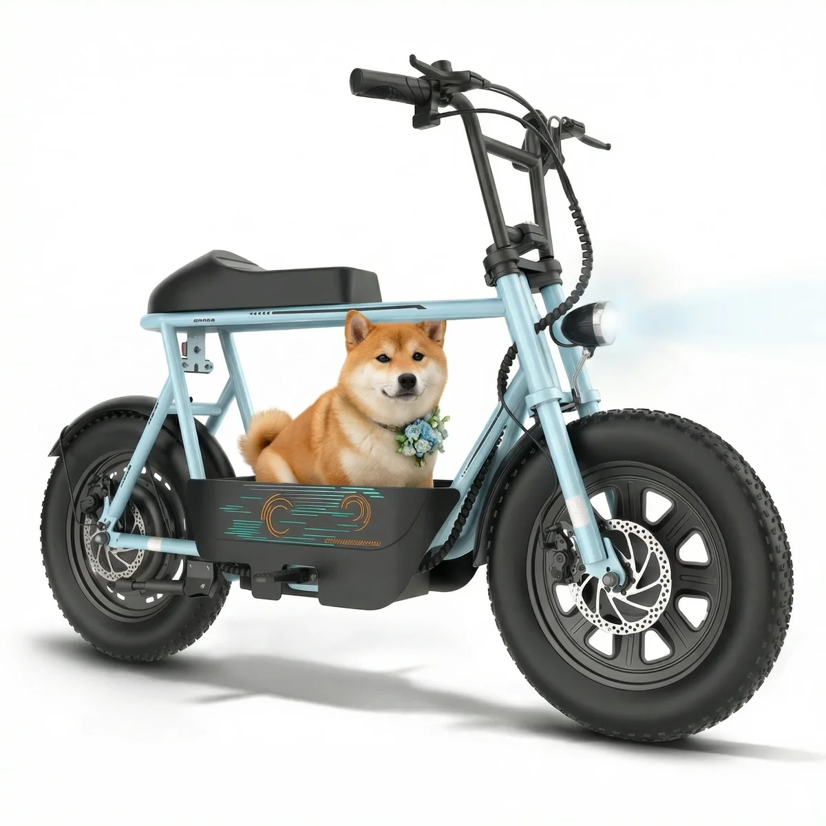 SANOPY 500W Electric Scooters with Seat for Adults, 20mph Top Speed, 25 Miles Max Range, Rugged 16" Air-Filled Tires, Commuting Electric Motorcyc 0483
