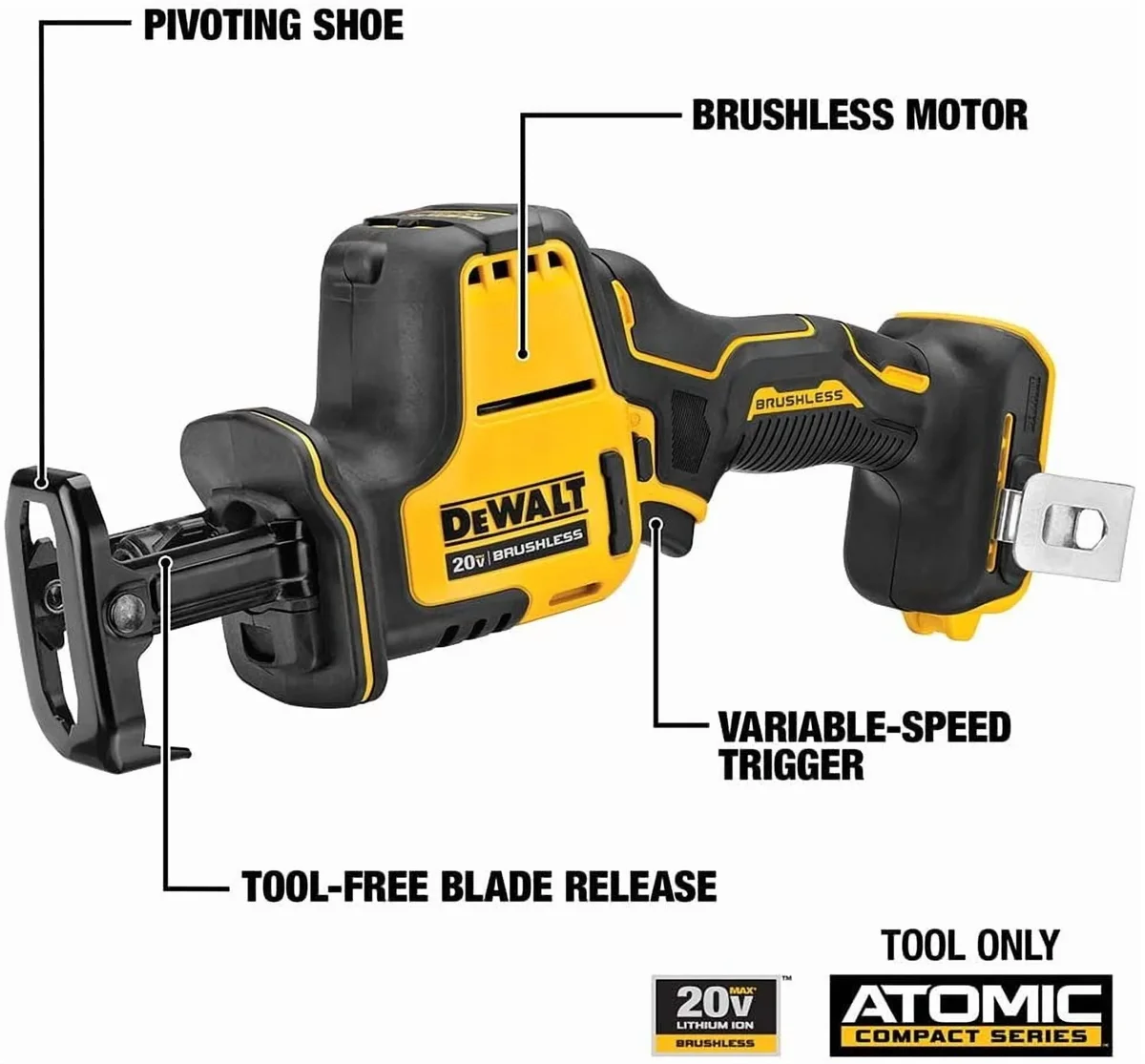 DEWALT ATOMIC 20V MAX Cordless (369B) 8689