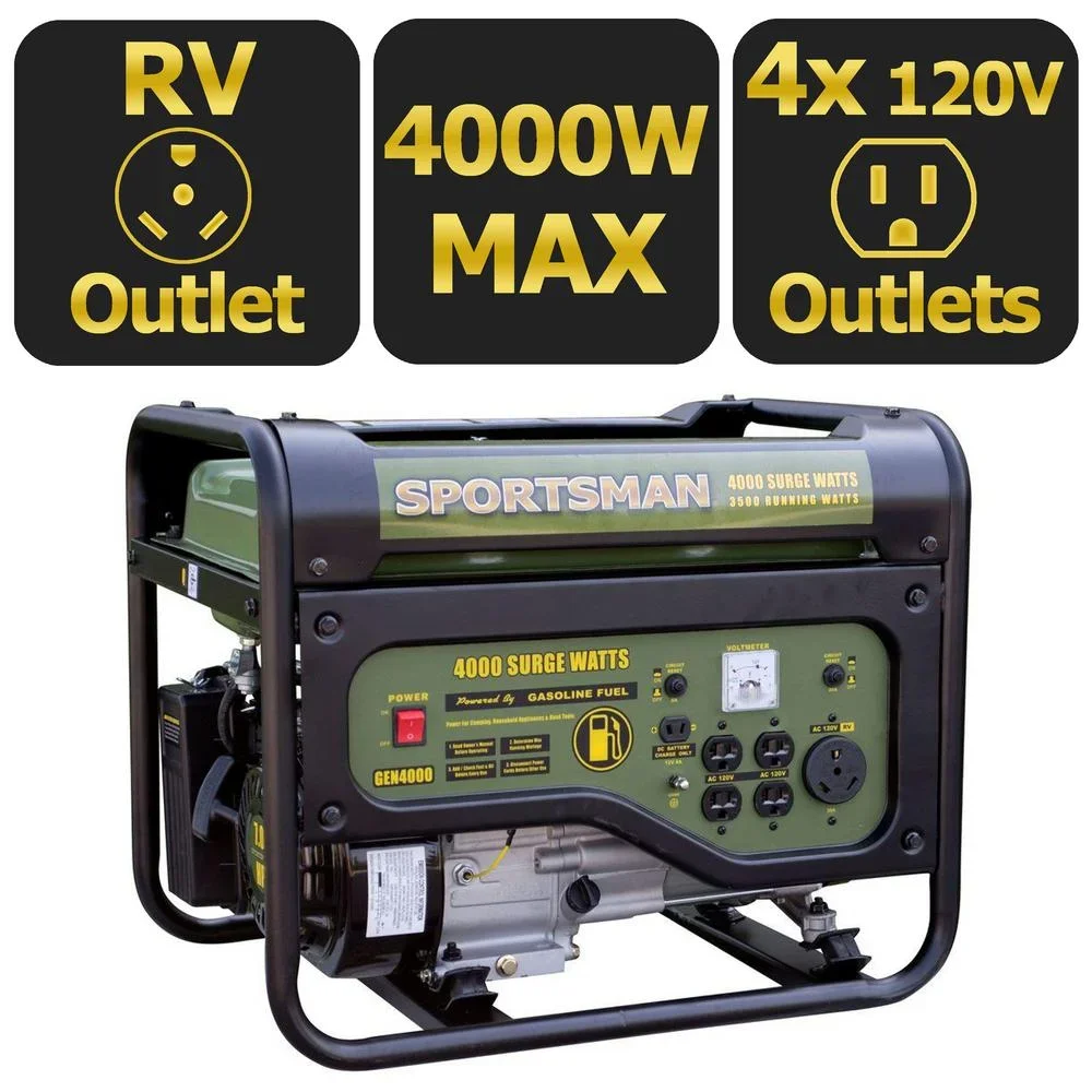 Sportsman Gasoline 4000W Portable Generator 4111