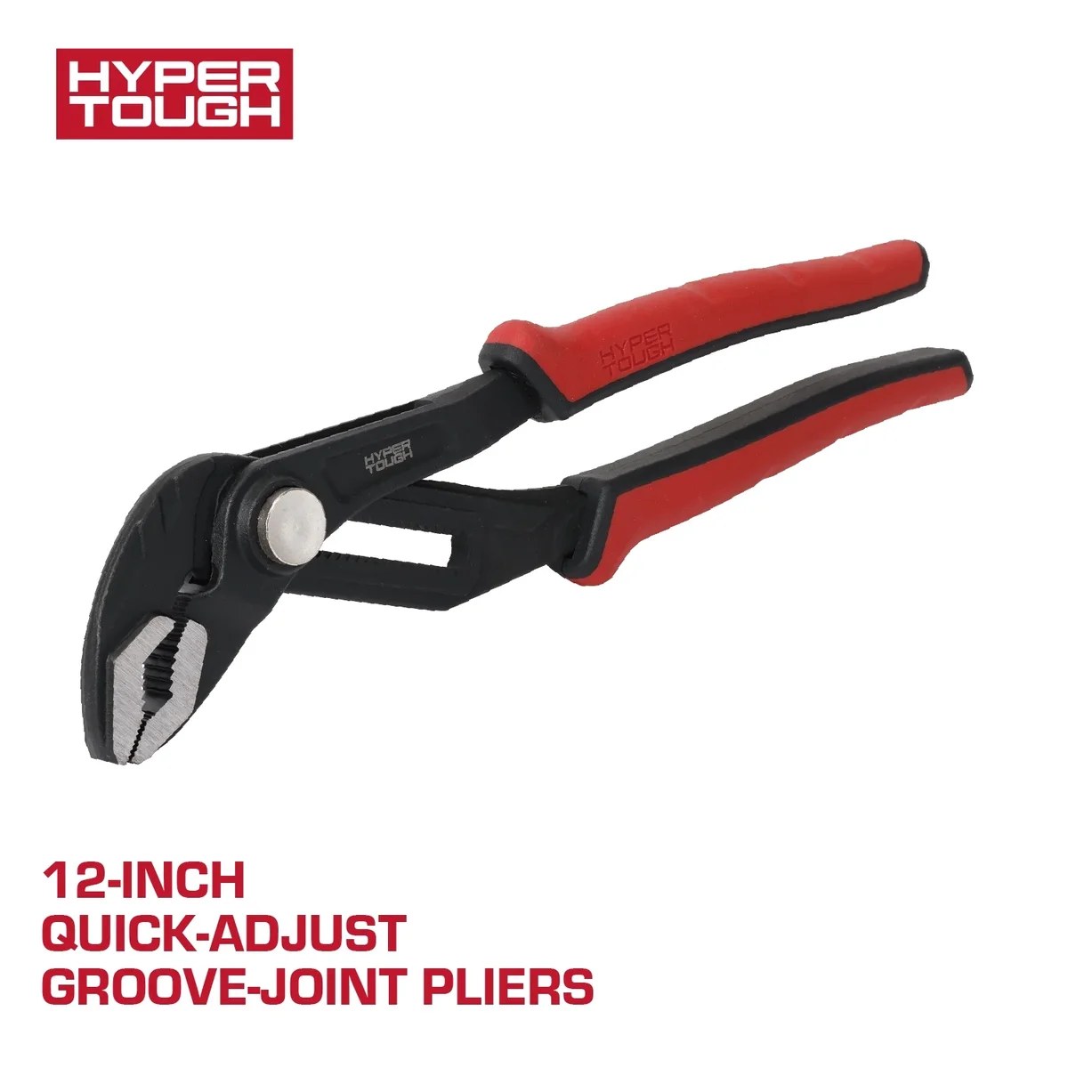 Hyper Tough 12-inch Quick-Adjust Groove Joint Pliers 8843
