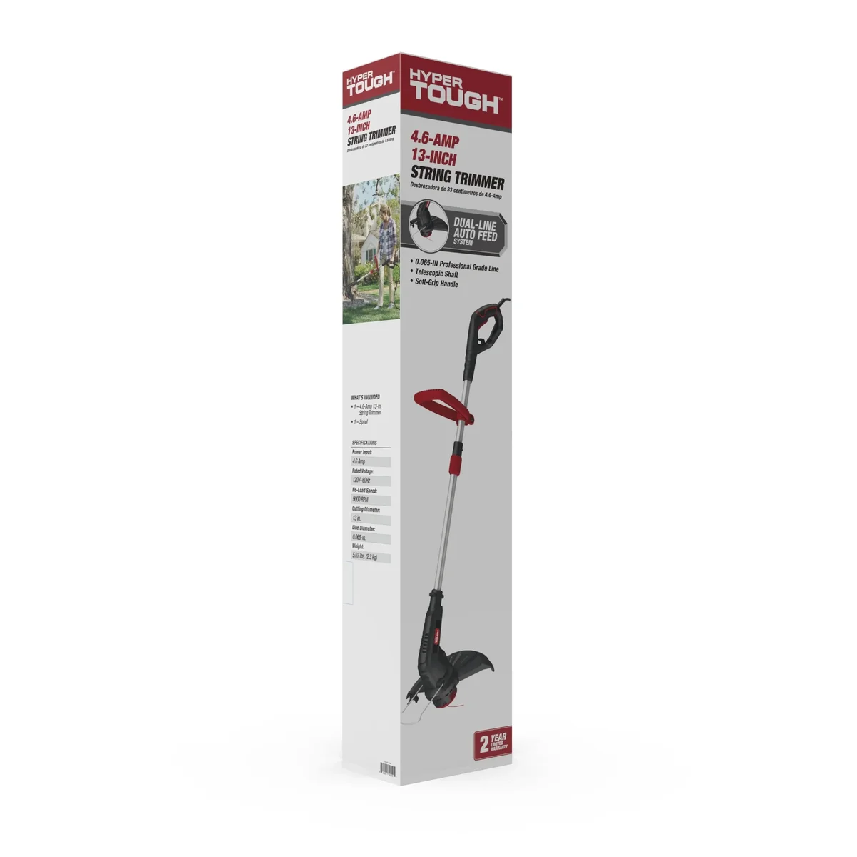 Hyper Tough 13" 4.6-Amp Electric Corded String Trimmer 4152