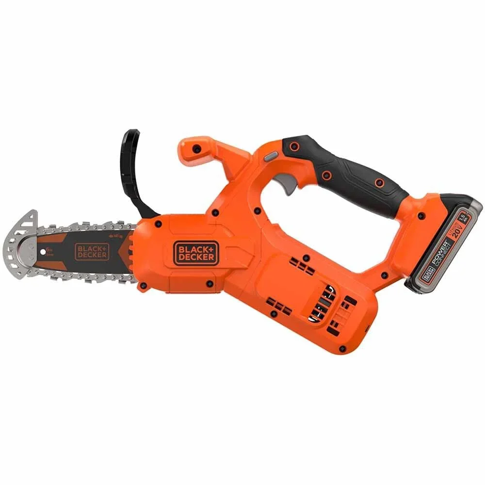 BLACK+DECKER 20V MAX Lithium-Ion Cordless Pruning Chainsaw Kit (1.5 Ah) 7512