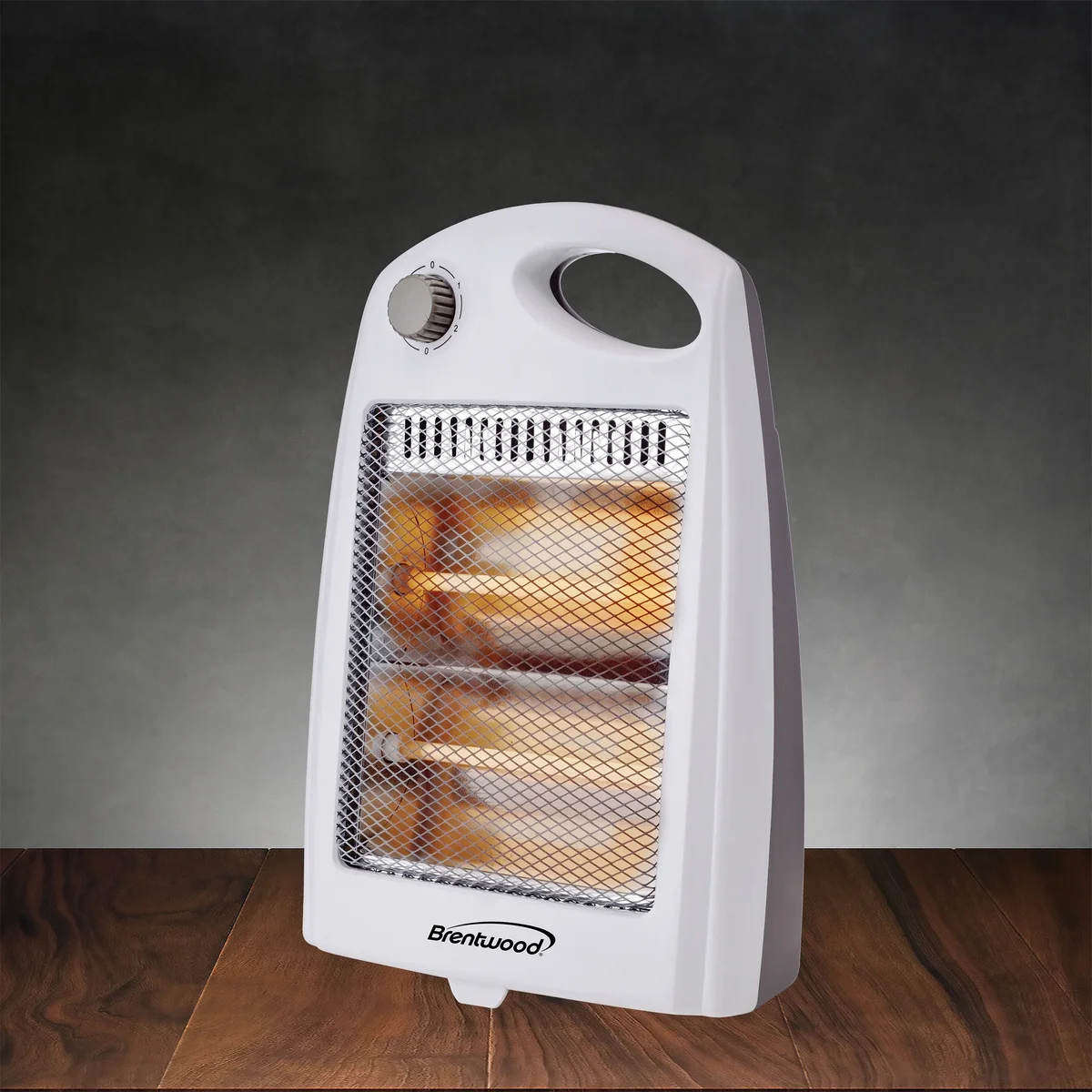 Everdaily Essentials H-Q 801W 800-Watt-Max Portable Quartz Space Heater, White Ref. 4617