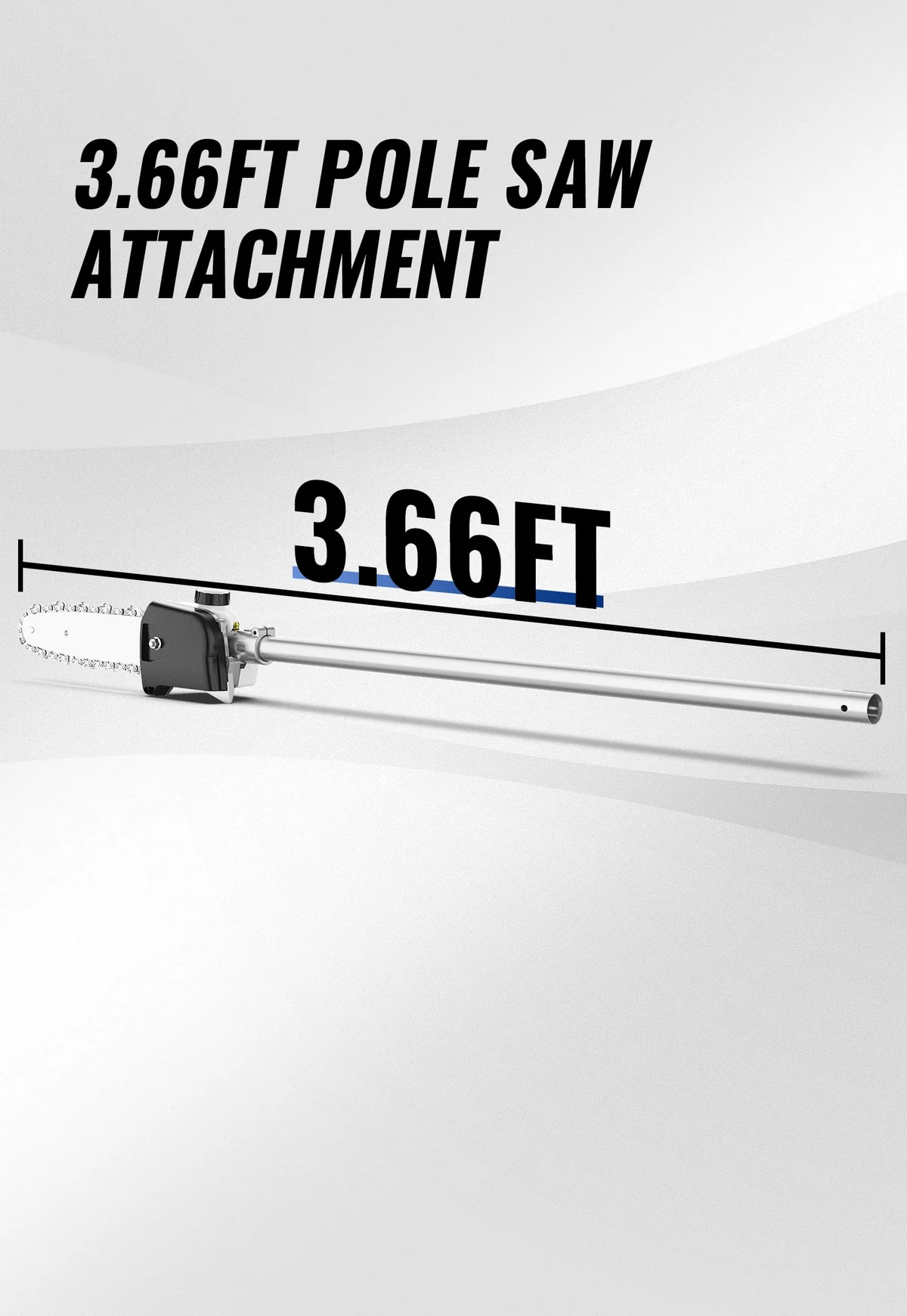 Everdaily Essentials 10-inch Fixed Pole Saw Attachment 0497