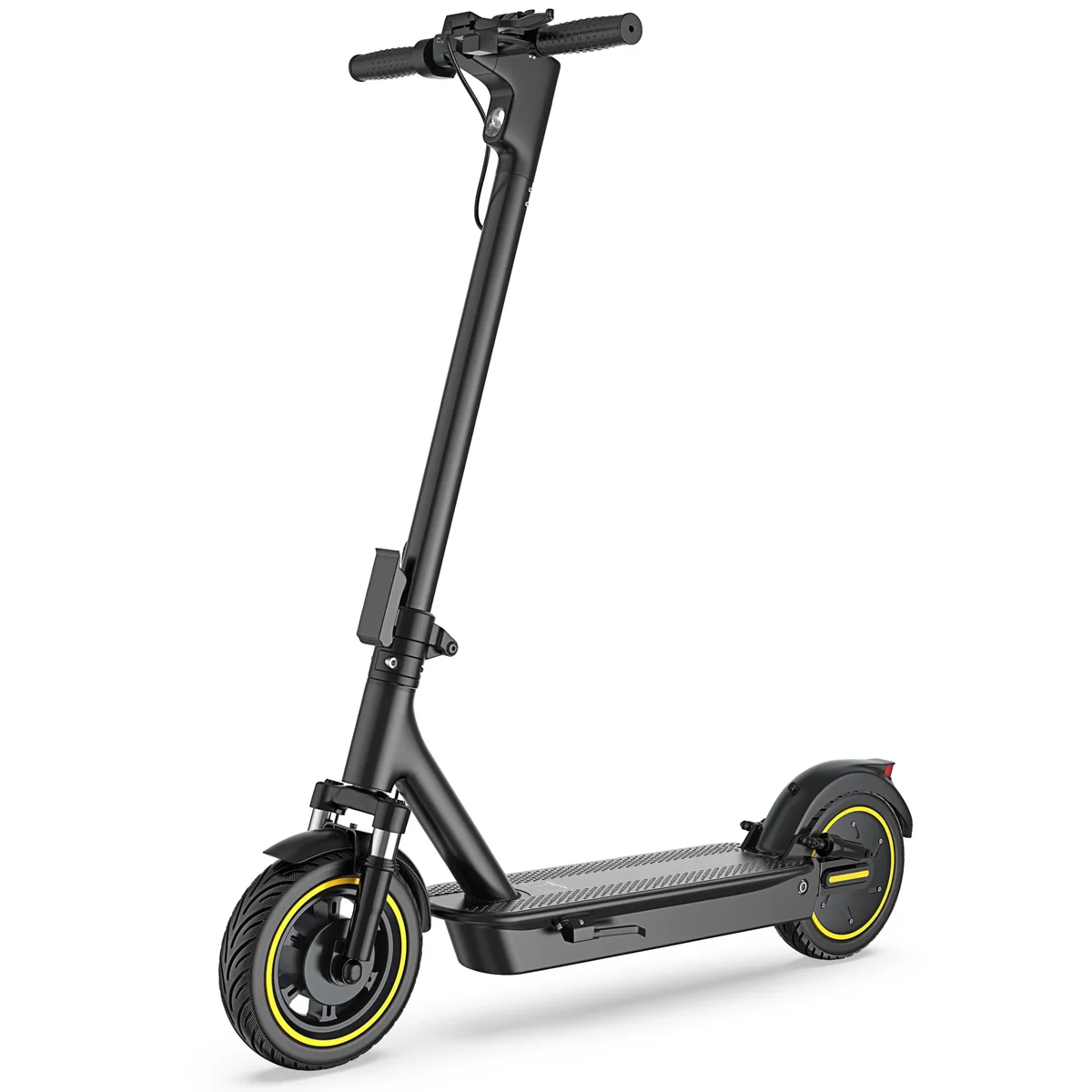 AOVOPRO ESMAX 500W 10' Foldable Electric Scooter for Adults with Air Tire and Dual Shock Absorption, Dual Braking UL2272 0939