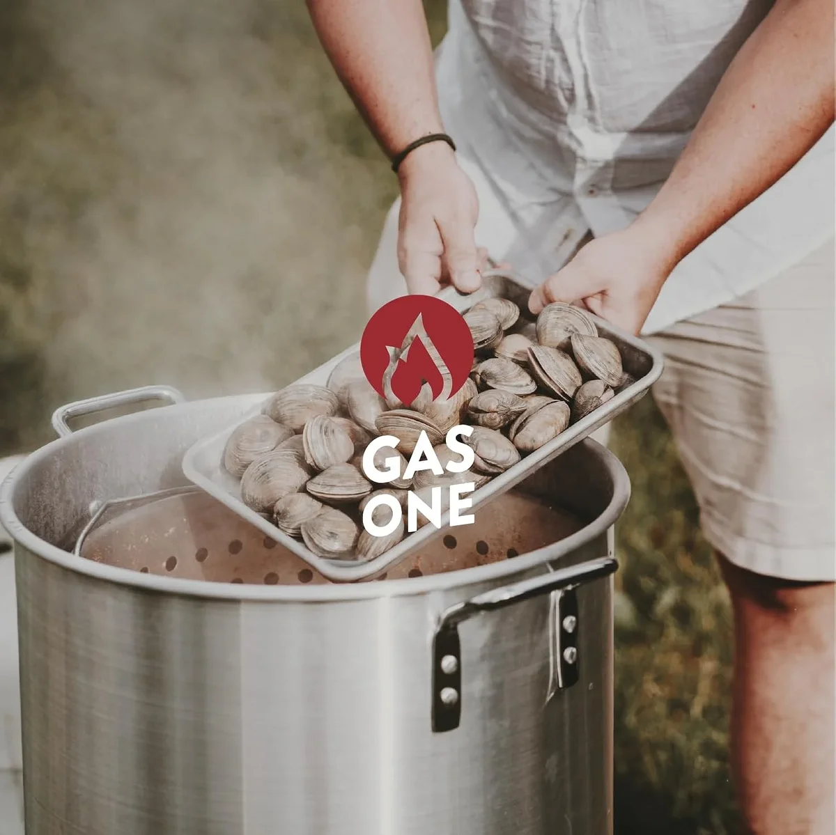 Everdaily Essentials Seafood Boil Kit with Propane Burner, Propane Regulator, 60Qt Pot with Basket – Heavy Duty Ref. 3671