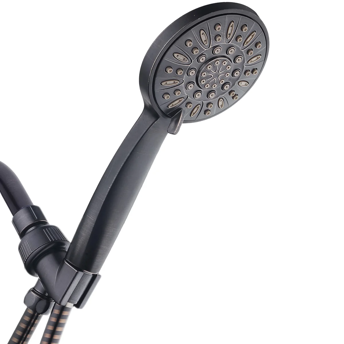 AquaDance 6-Setting High Pressure Luxury Handheld Shower Head, Oil Rubbed Bronze 8084