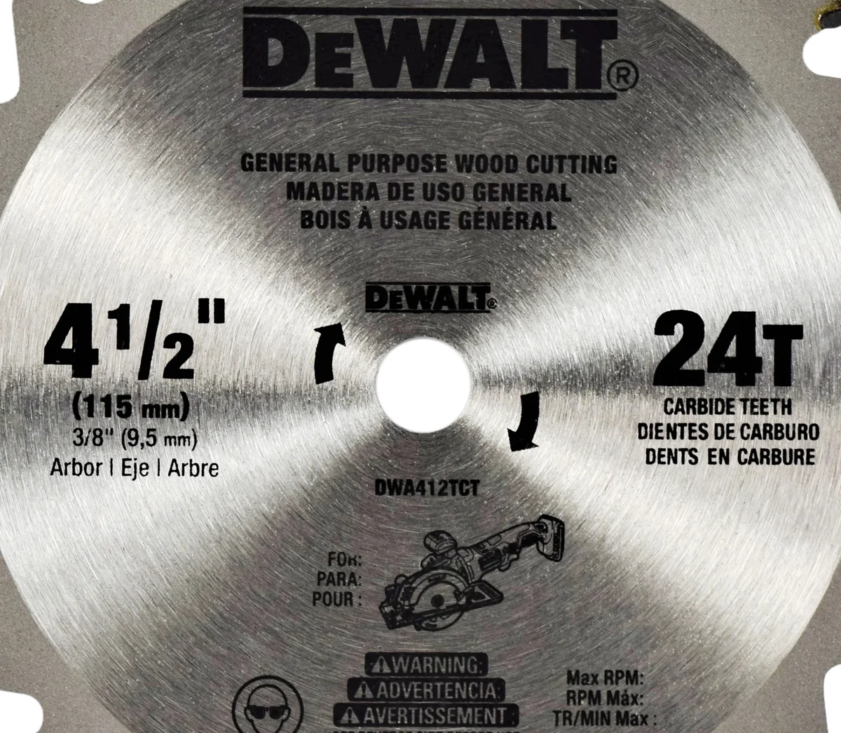 DeWalt 20V MAX 4-1/2IN CORDLESS CIRCULAR SAW 5561