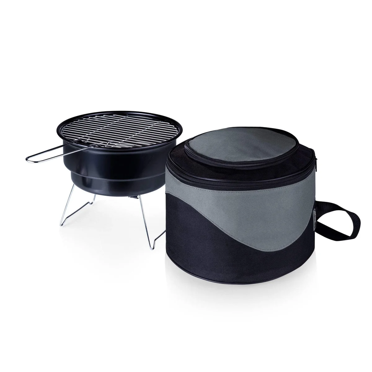 Everdaily Essentials Caliente Portable Charcoal Grill & Cooler Tote 6076