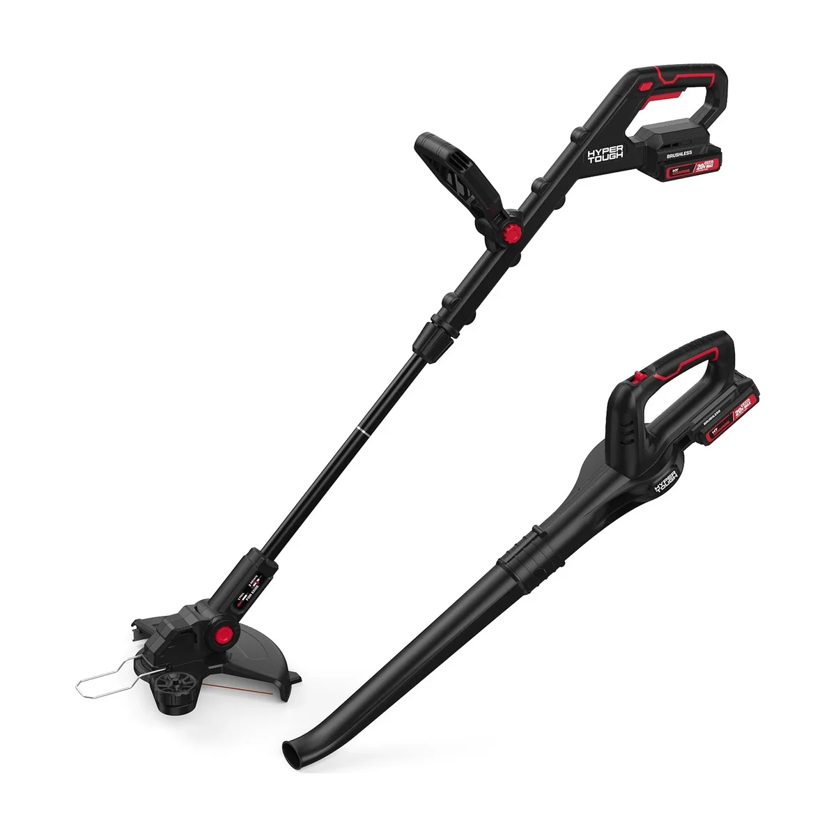 Hyper Tough 20V Trimmer & Blower Combo Kit, HY5601050516009 6128