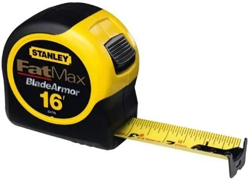 Stanley FatMax 33-725 Blade Armor Reinforced Tape Measure, 1 1/4in x 16ft 5480