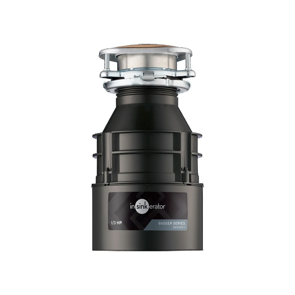 InSinkErator Badger 1, 1/3 HP Continuous Feed Kitchen Garbage Disposal, Badger Series 6811
