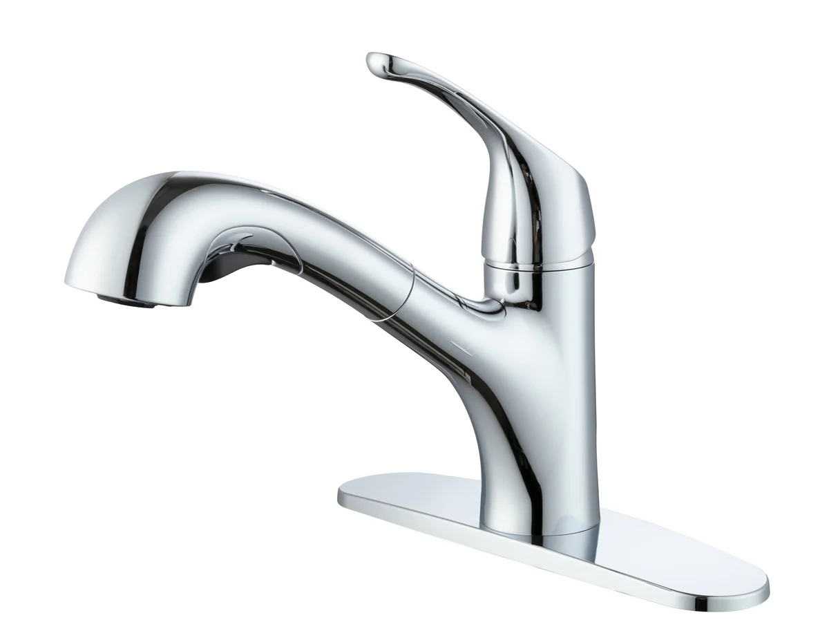 Mainstays Pull Out Kitchen Faucet in Chrome 0373
