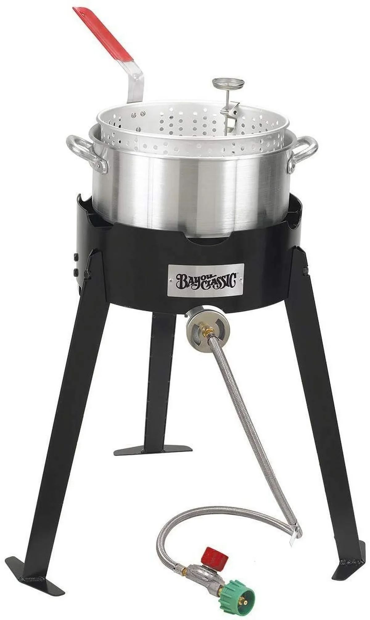 Bayou Classic 2212 Fish Cooker Set, Black and Silver 0187