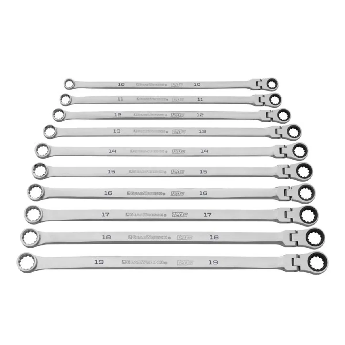 GEARWRENCH 120XP Universal Spline Metric XL GearBox Flex, 10 Piece Set 7466