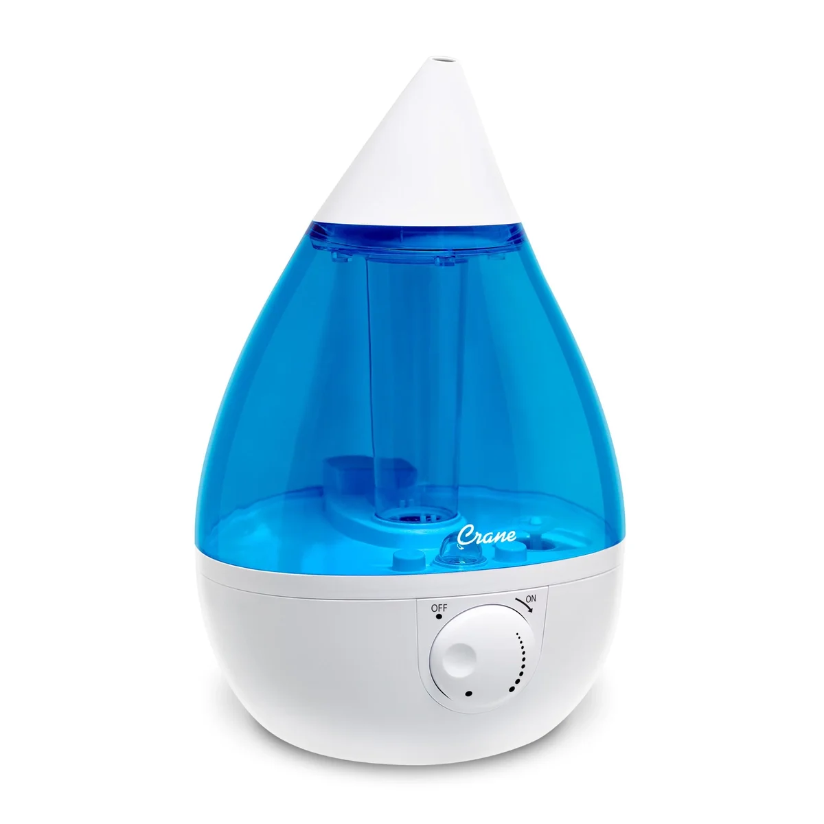 Crane - USA Crane USA Cool Mist Humidifier for Bedroom, Baby Nursery, Kids Room or Office, 1 Gallon Tank, Blue 1360