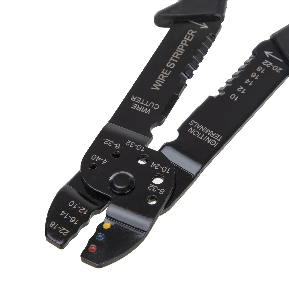 Everdaily Essentials Wire Stripper / Crimper and 25 Piece Terminal Set TD21802B, New, 8 oz Ref. 2323
