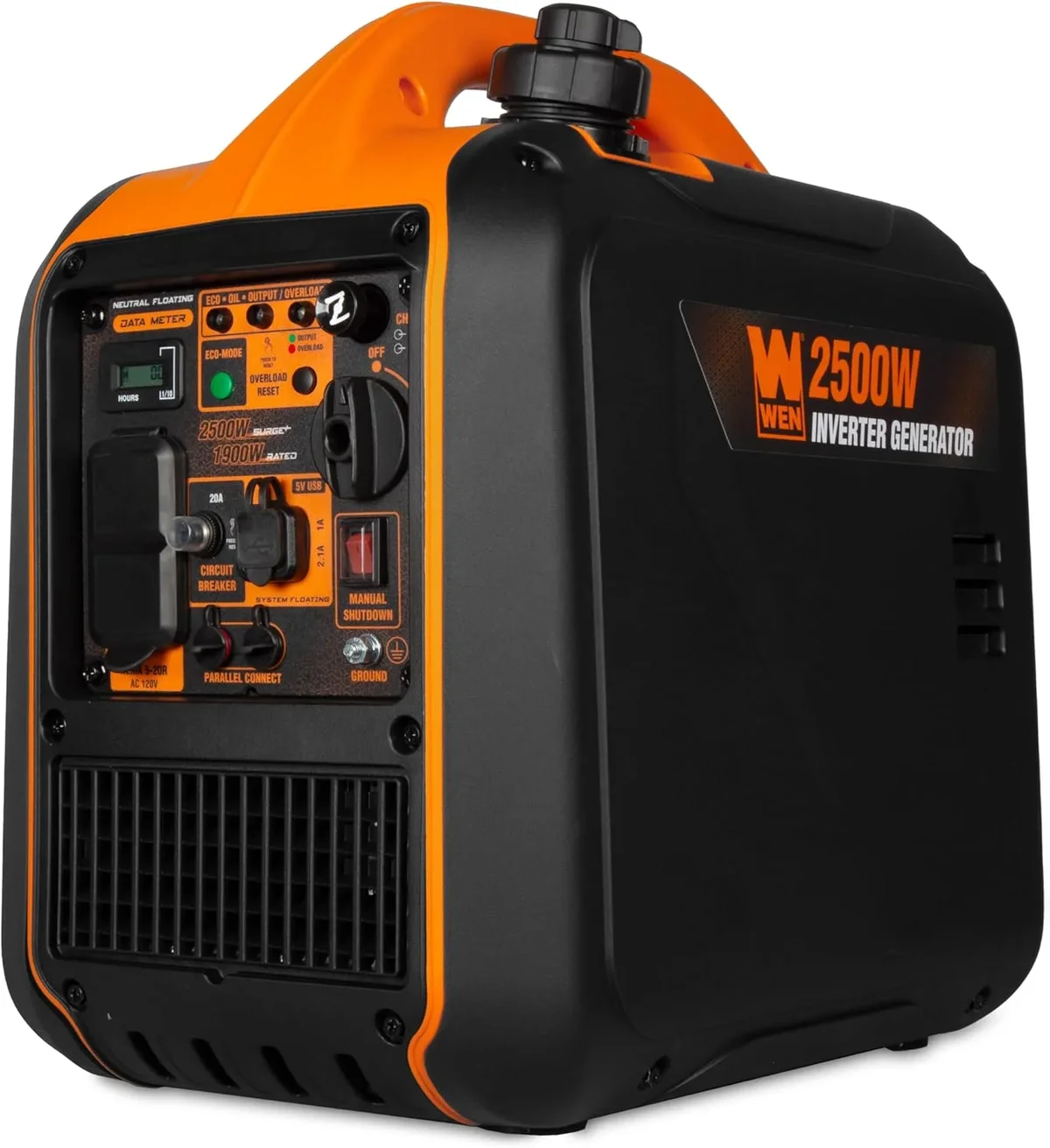WEN 2500-Watt Inverter Generator, Quiet, Portable, and Lightweight with Fuel Shut Off (56250i) 9998