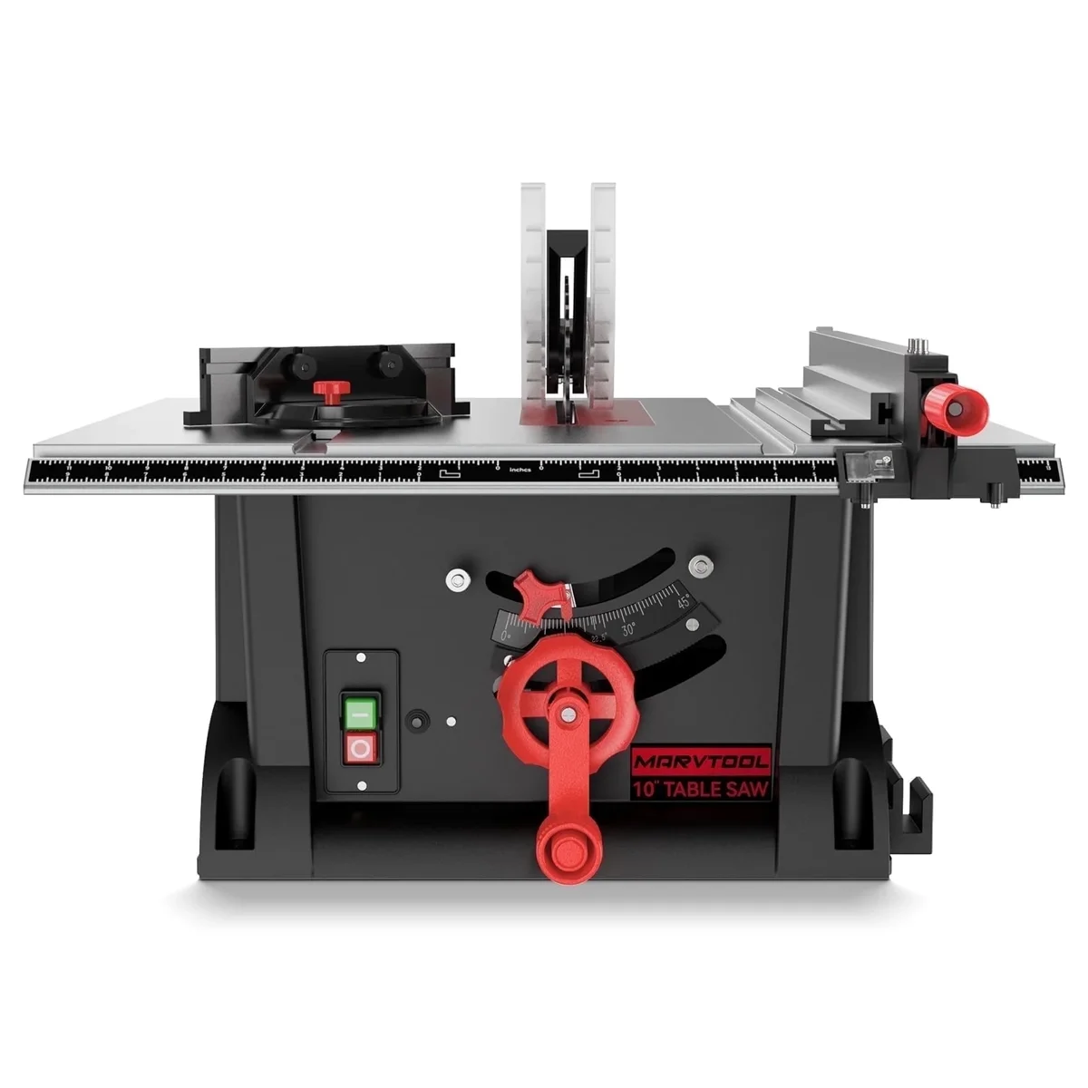 Anqdy 15 Amp 10 inch Corded Electric Table Saw Power Saw 4600 RPM 0996