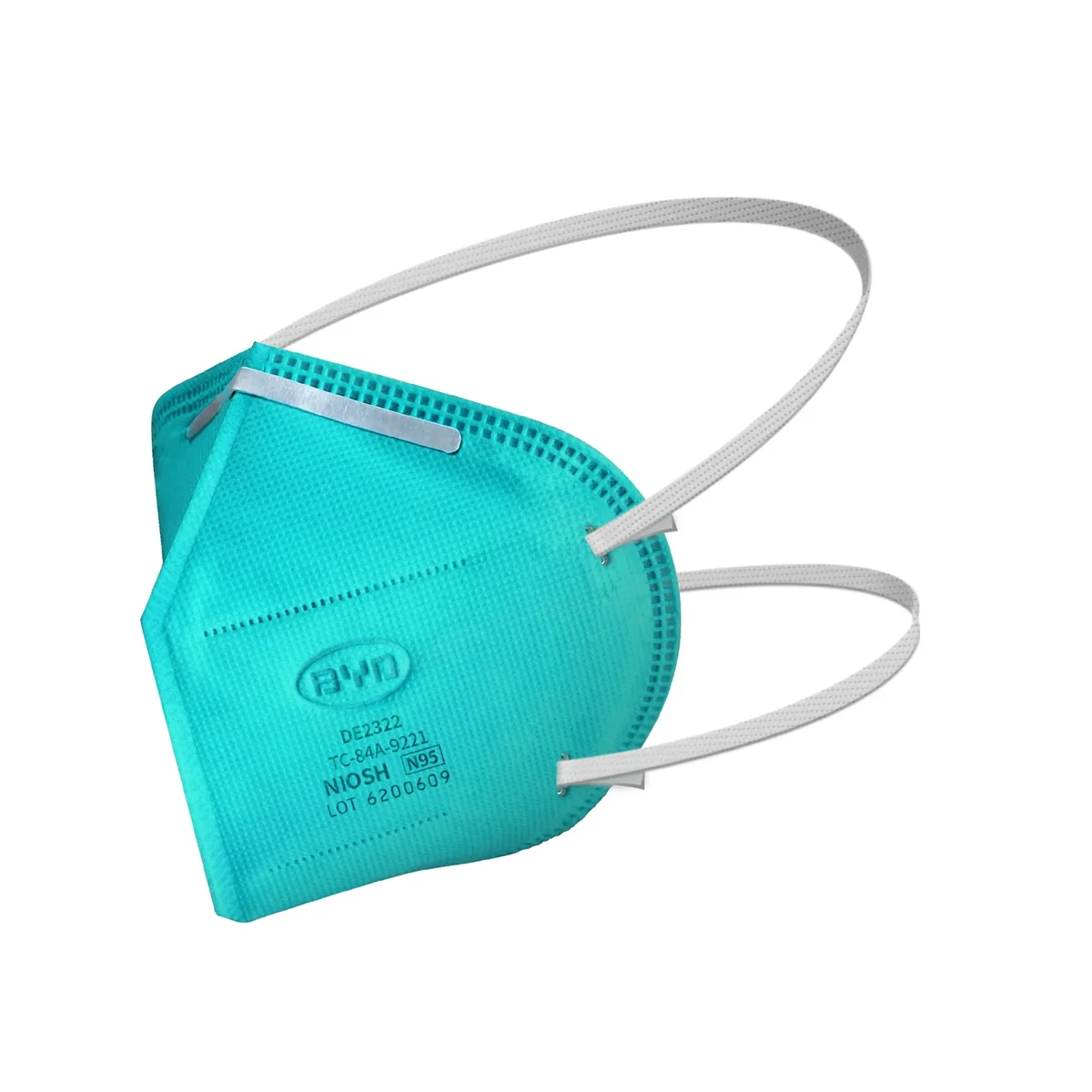 BYD 20 Pack N95 BYD Protective Disposable Face Masks Cover NIOSH Approved non Medical Use 0334