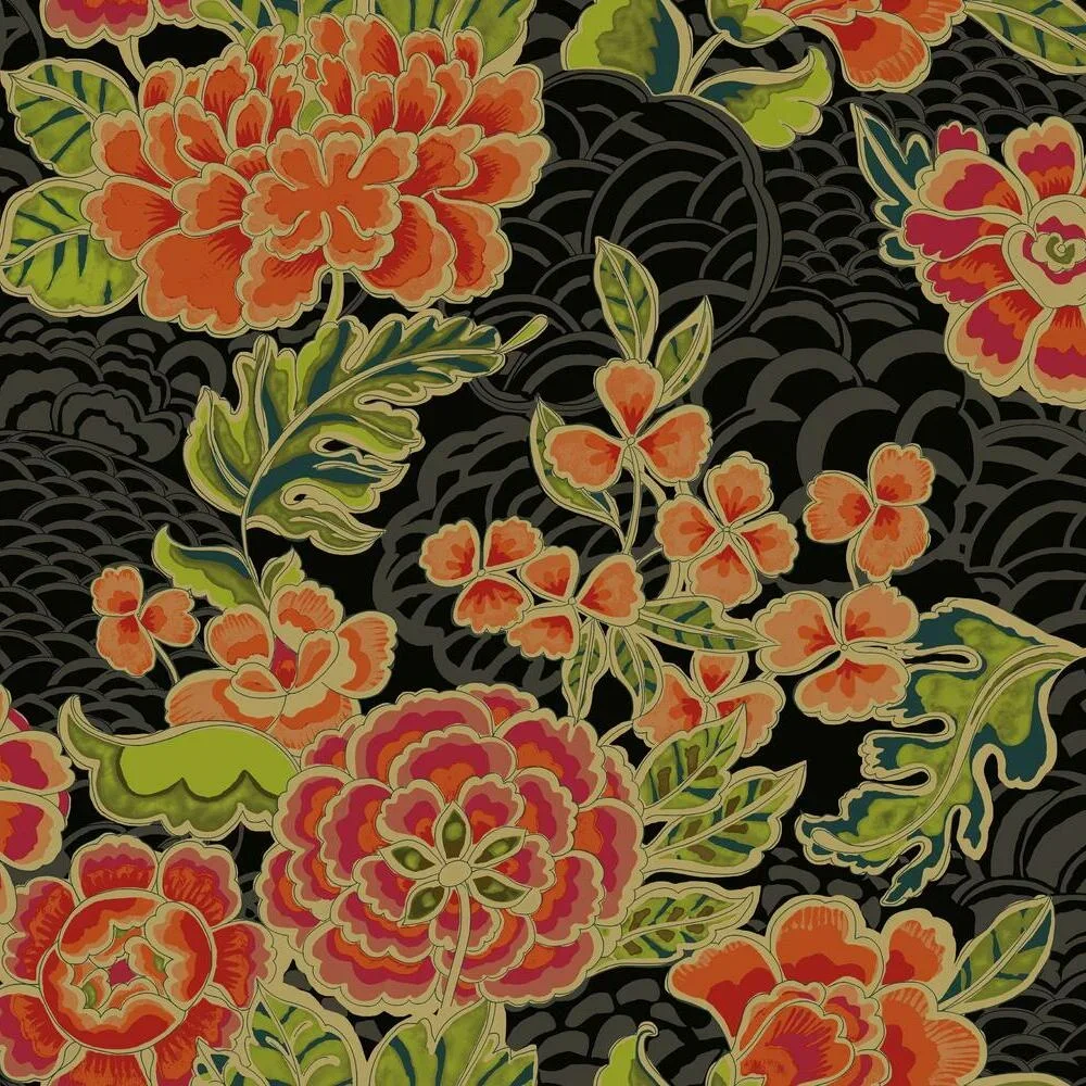 Everdaily Essentials Waverly Zen Garden Peel and Stick Wallpaper 5843