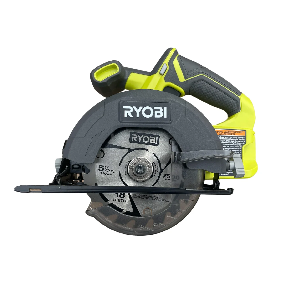 unknown RYOBI ONE+ 18V, 5.5 in Cordless Circular Power Saw 5152
